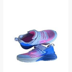 Kids Pink and Blue Athletic Shoes